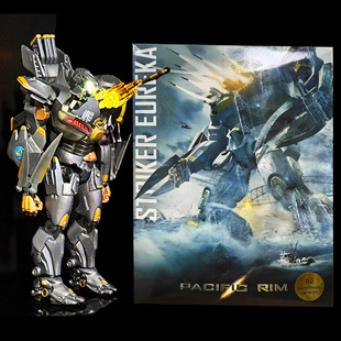 环太平洋澳洲机甲模型尤里卡突袭者手办暴风赤红阿尔法摆件玩具