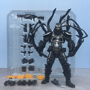 CT厂毒液3特工汤普森手办最后一舞马玩具可动人仔模型SHF公仔摆件