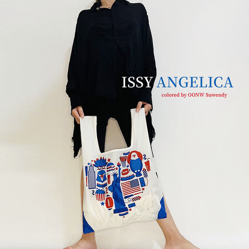 ISSYANGELICA欧美设计师环保袋