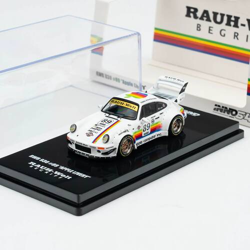 INNO 1:64 苹果保时捷 RWB 930 #89 Apple Livery 合金车模