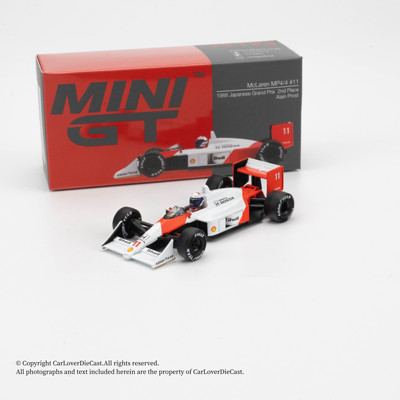 MINIGT[1123]普罗斯特 F1 MP4 迈凯轮 11号 1:64合金车模