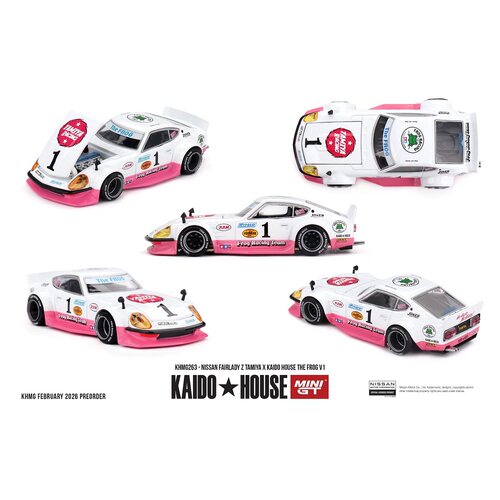 Kaidohouse 263 1:64日产Fairlady Z田宫联名合金车模