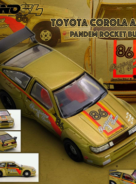 INNO1:64丰田AE86PPANDEM ROCKET BUNNY 合金车模