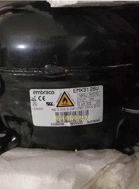 原装EMC3113U EM2X3121U EMX3125U恩布拉科冰箱压缩机115V-127V