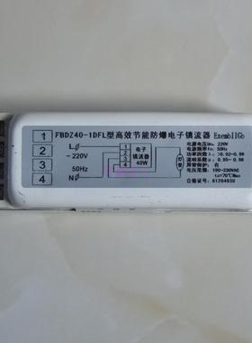 船用FBFDZ40-1灯DL 1FBDZ40-1托1白色防爆单脚效荧光高节能电子镇