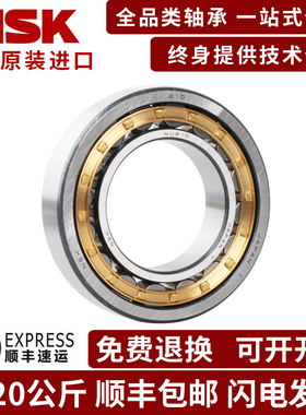 进口 NU202 203 204 205 206 207 208 209EW EMC3圆柱滚子轴承