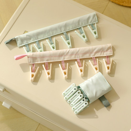 小红书博主推荐旅行家用晾晒夹子