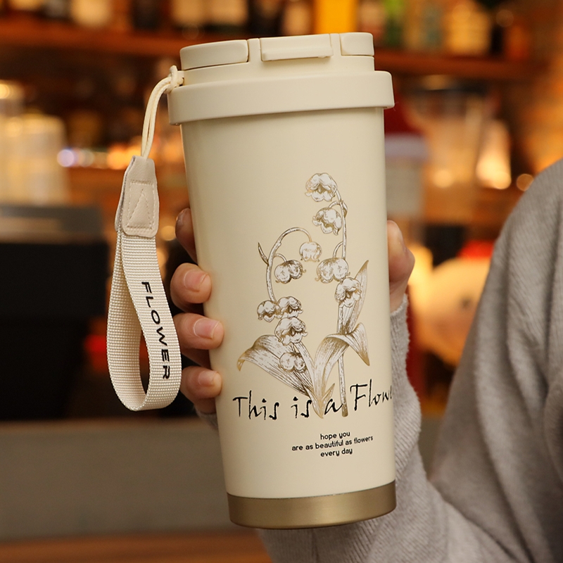 陶瓷内胆保温杯泡茶带滤网