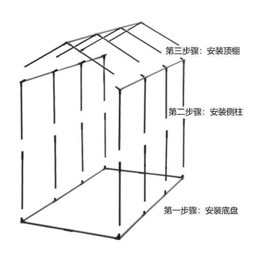 高款新款塔型暖房配件四通三通底脚平面斜角直管保温罩防虫网外罩