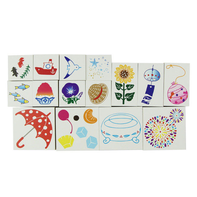 KODOMO NO KAO童颜印章木头印章盛夏合作款oeuf风铃