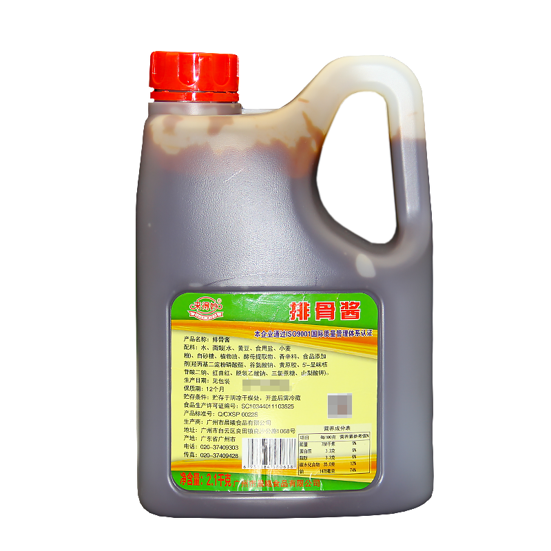来得妙排骨酱2.1kg烤肉饭手抓饼