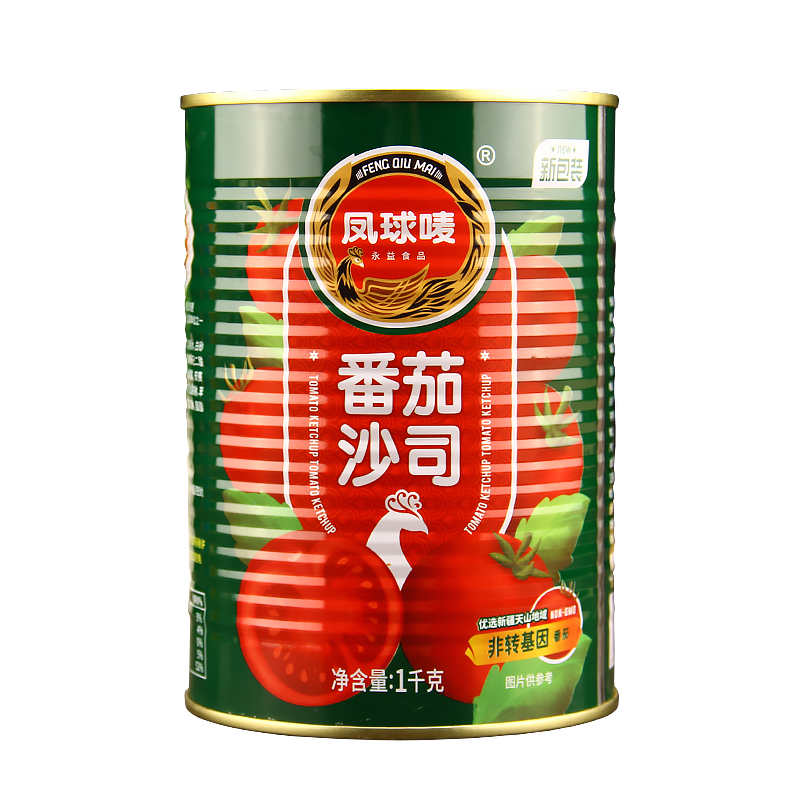 凤球唛罐装番茄沙司1kg*12罐