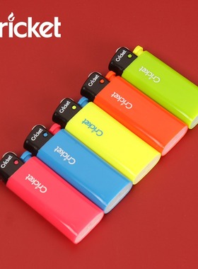 cricket草蜢正品创意一次性防爆家用滑轮短砂轮式迷你火石打火机