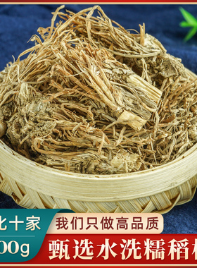 糯稻根中药材500g 精选糯米根干净新货糯谷根须草根糯稻根浮小麦