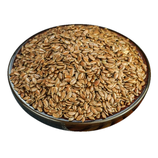 亚麻子中药材500g 可磨亚麻子粉精选老籽 出油率高 亚麻籽中药