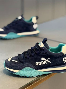 2025新款时尚百搭舒适皮面透气运动鞋软底轻质休闲鞋轻奢男鞋