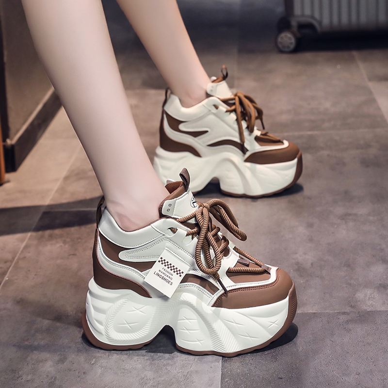 厚底休闲鞋增高显瘦内增高百搭