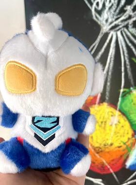 日本采购M78奥特曼一滴汗系列毛绒公仔赛罗泽塔艾克斯布莱泽人偶