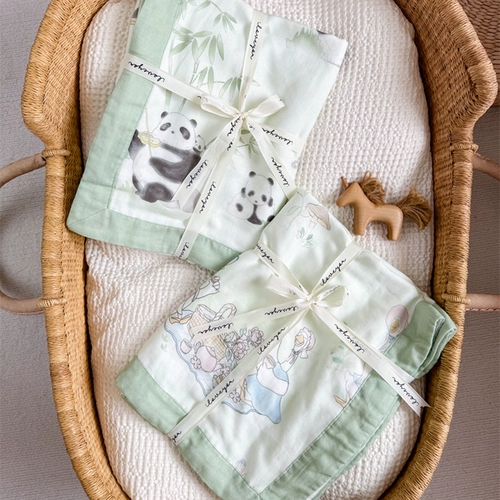 Летнее марлевое шелковое детское одеяло для новорожденных для младенца