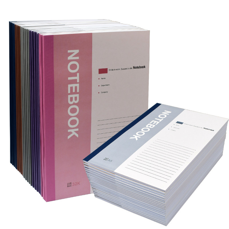 2022 두꺼운 노트 간단한 대학생 회계 문구 비즈니스 사무용품 메모장 A5 작업 소프트 카피 32K 도매 일기 소프트 커버 소프트 커버 통합 문서