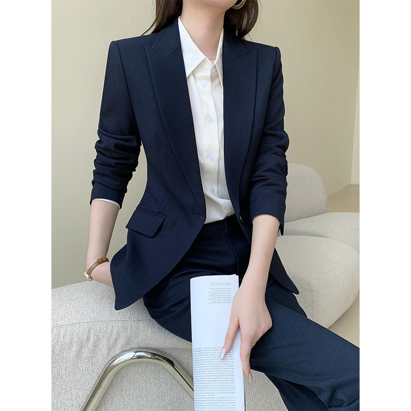 正式场合西装套装女春秋款气质两件套裤休闲高级感西服商务工作服