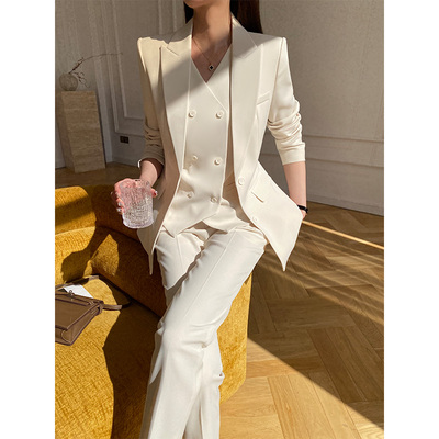 马甲西装套装女装职业女装工作服
