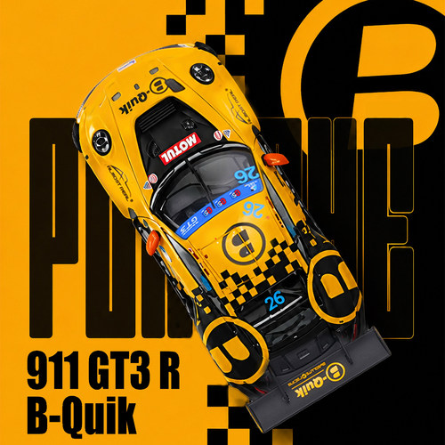 [Oseky]现货 ARbox 保时捷 911 GT3 R 泰国 B-Quik 52号 合金1:64