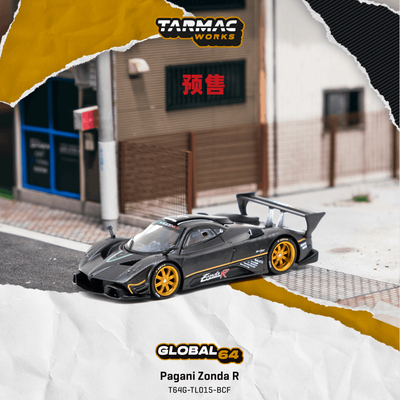 [Oseky]TarmacWorks TW 帕加尼 Pagani Zonda R 哑光外露碳纤维