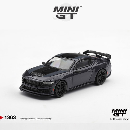 [Oseky]MINIGT 盒装 福特野马 Mustang Dark Horse 1363 蓝烬色