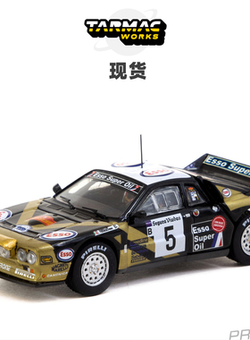 [Oseky]现货 TarmacWorks TW 蓝旗亚 037 Rally Catalunya 合金