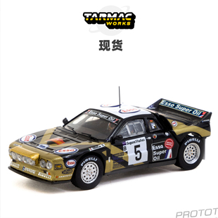 [Oseky]现货 TarmacWorks TW 蓝旗亚 037 Rally Catalunya 合金