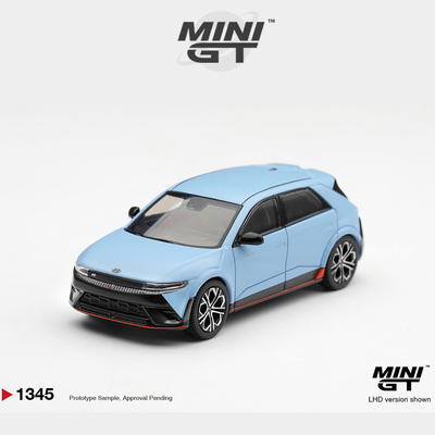 [Oseky]MINIGT 现代 Hyundai Ioniq 5 N Performance 哑光蓝 1345