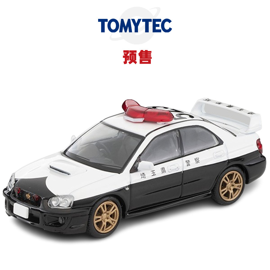 [Oseky]TOMYTEC TLV 8月 LV-N372a 斯巴鲁 WRX STi 埼玉县 巡逻车