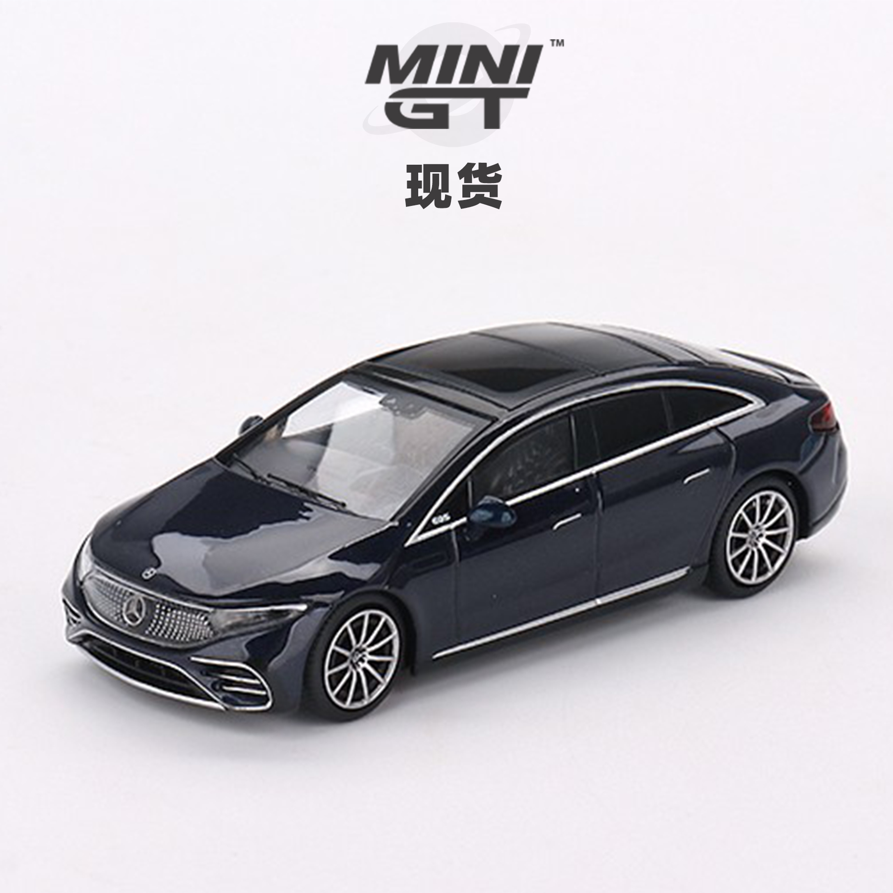 [Oseky]现货 MINIGT 奔驰 580 EQS 4MATIC Nautic 559 合金 1:64 模玩/动漫/周边/娃圈三坑/桌游 火车/摩托/汽车模型 原图主图