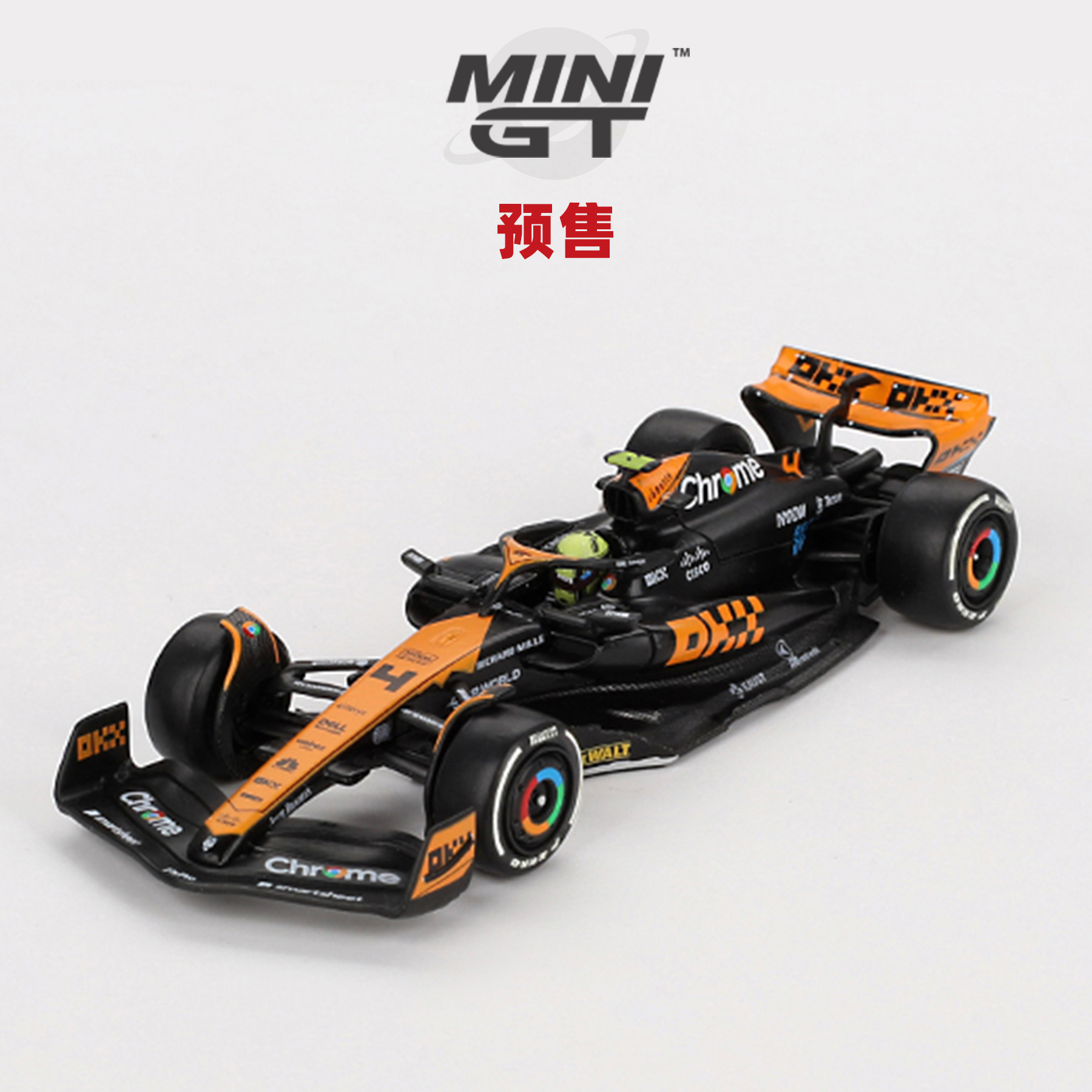 [Oseky]MINIGT 迈凯轮 McLaren MCL60 4号 F1 767 合金 1:64