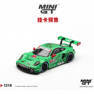 [Oseky]MINIGT 吸塑挂卡 保时捷 911 GT3 R 992 77 AORacing 1218