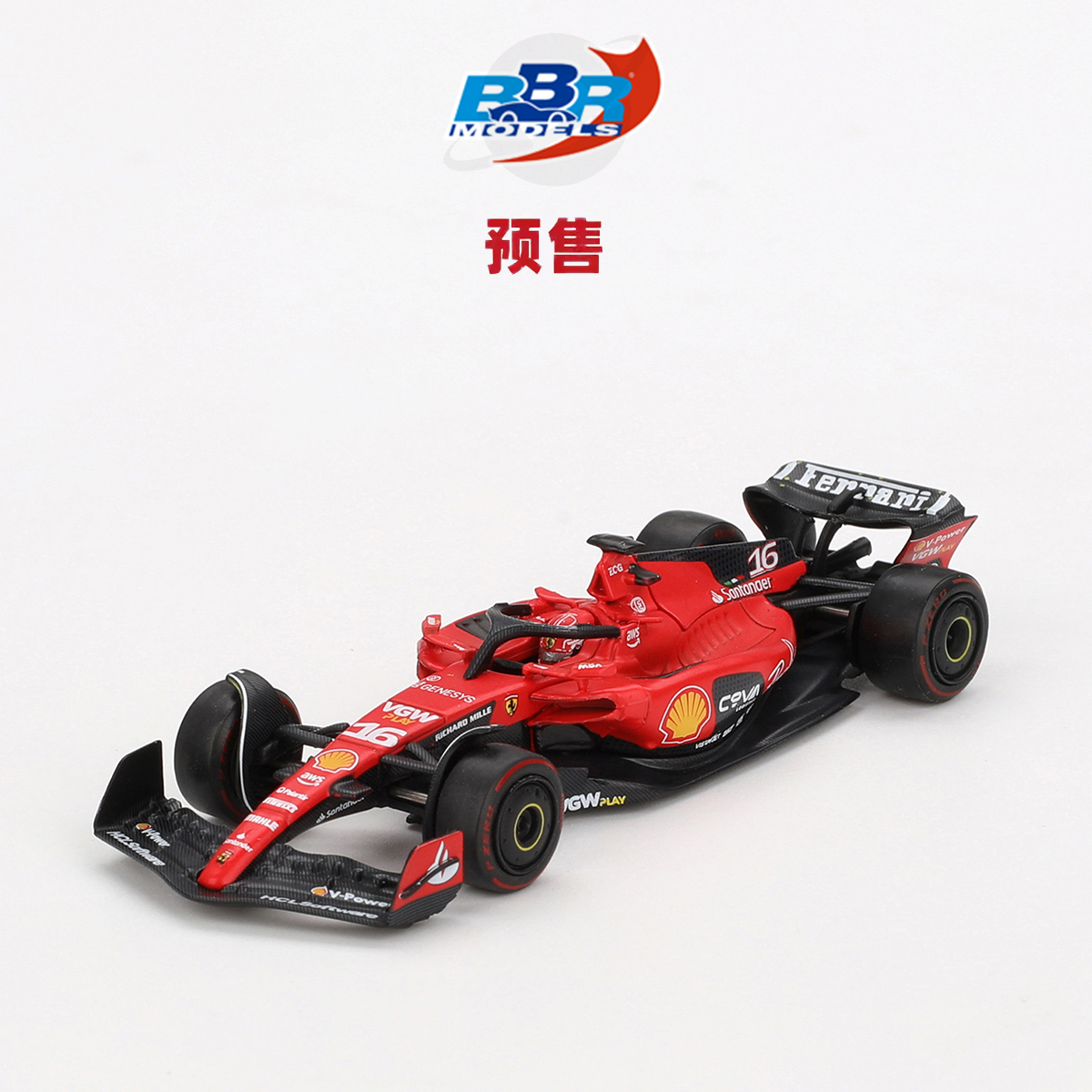 [Oseky]BBR 法拉利 Ferrari SF23 16号 C. Leclerc 64014 合金