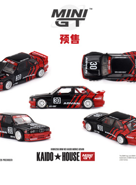 [Oseky]MINIGT KAIDOHOUSE 宝马 BMW M3 Kaido Works ADVAN 266