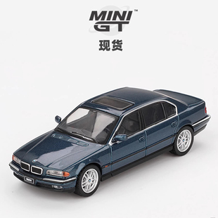 [Oseky]现货 MINIGT 宝马 BMW 750IL Sorrento 894 金属蓝 合金