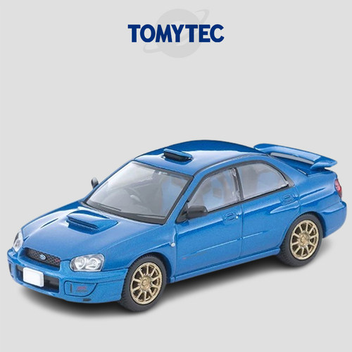 [Oseky]TOMYTEC TLV 3月 LV-N337b 斯巴鲁 翼豹 WRX STi 03式 蓝