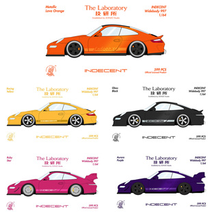 [Oseky]现货 技研所 The Laboratory INDECENT 997 树脂 1:64