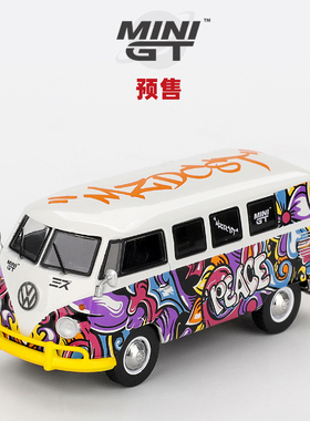 [Oseky]MINIGT 大众Volkswagen T1 Microbus Mizu Design 1191
