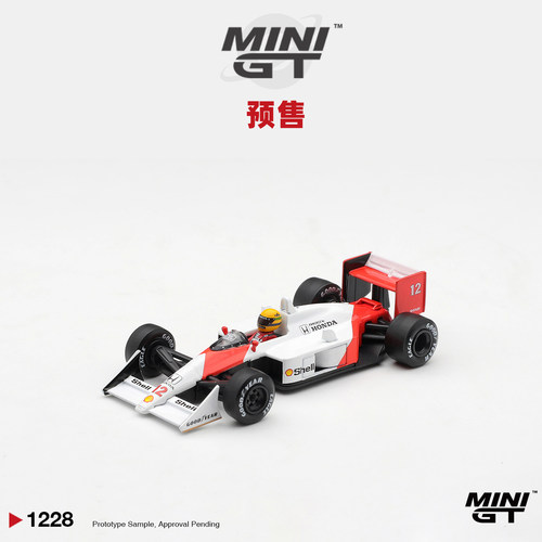 [Oseky]MINIGT 迈凯伦 McLaren 12号 Ayrton Senna 1988 1228