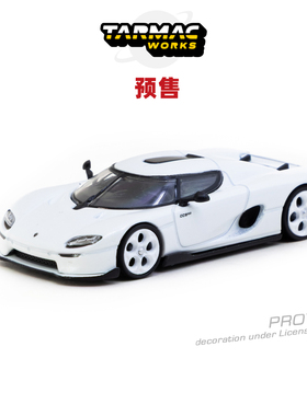 [Oseky]TarmacWorks TW 科尼赛克 Koenigsegg CC850 白 合金