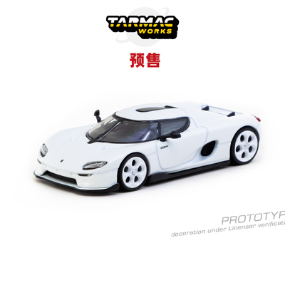 [Oseky]TarmacWorks TW 科尼赛克 Koenigsegg CC850 白 合金