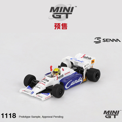[Oseky]MINIGT 托尔曼 Toleman TG184 19 Senna 1984 1118