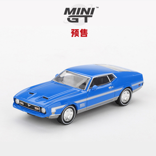 Grabber 1138 福特 Mustang Mach Ford MINIGT 野马 蓝 Oseky
