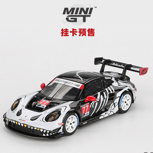 [Oseky]MINIGT 吸塑挂卡 保时捷 911 GT3 R 77号 AO Racing 1143