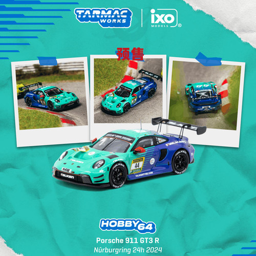[Oseky]TarmacWorks TW 保时捷 911 GT3 R Nürburgring 24h 44号