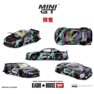 [Oseky]MINIGT KAIDOHOUSE 日产 Skyline GTR R34 HKS 280
